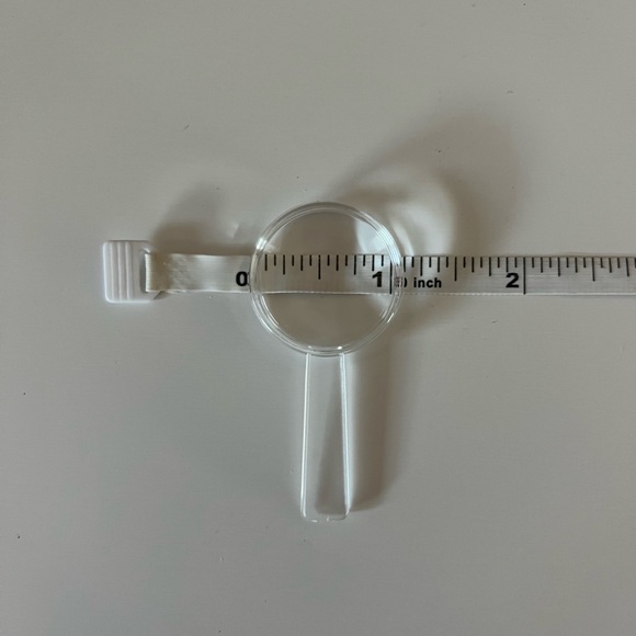 Mini Clear Magnifying Glass Set of 4 - Picture 7 of 7